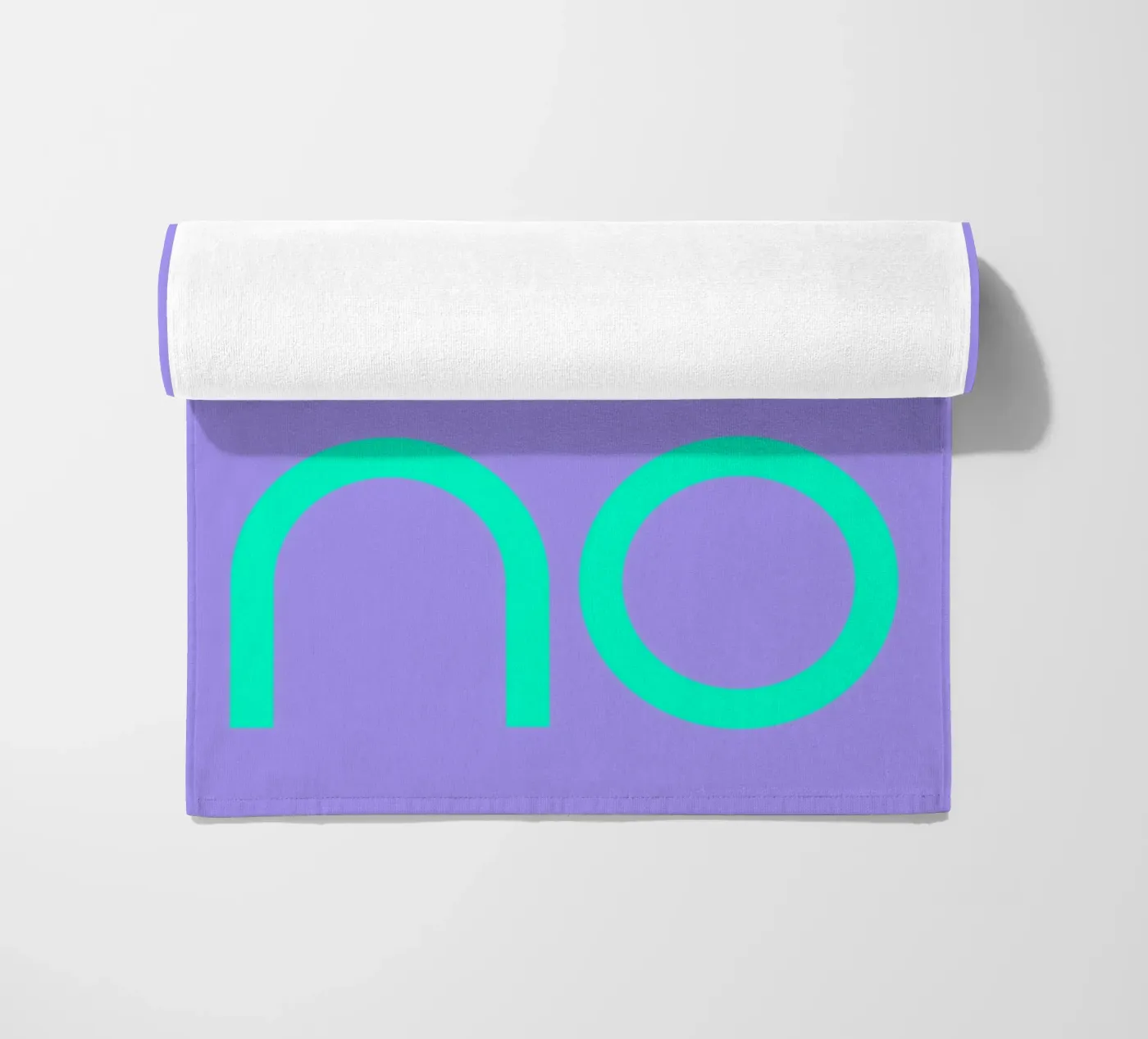 nö | Statement beach towel by FRICKE DESIGN