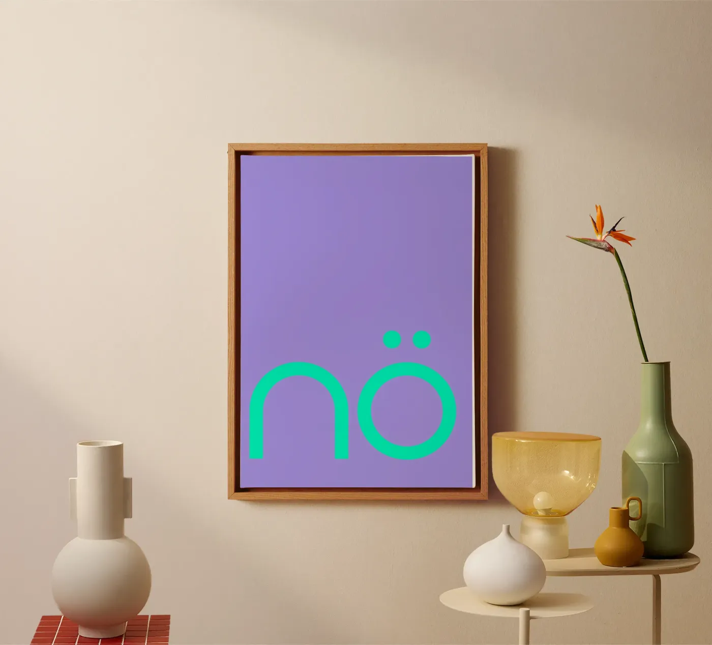 nö | Statement tela da FRICKE DESIGN
