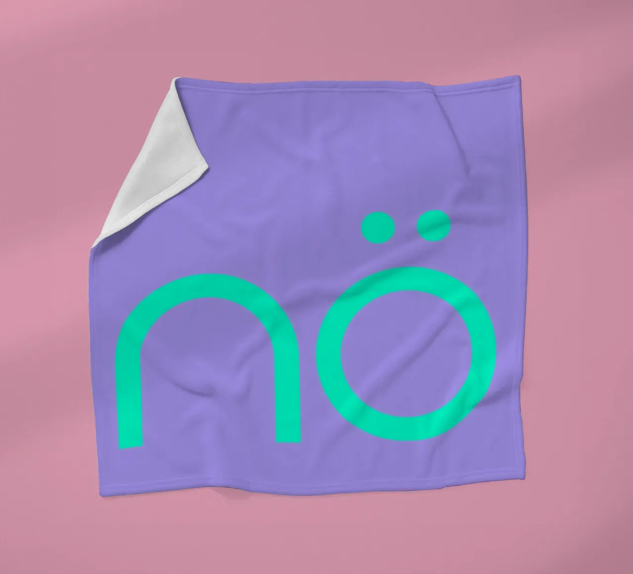 nö | Statement Fleecedecke von FRICKE DESIGN