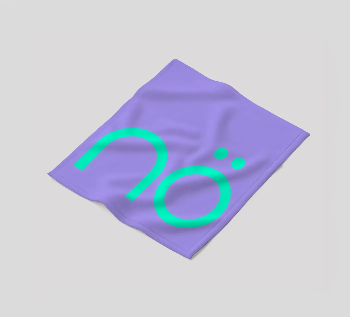 nö | Statement fleecedeken van FRICKE DESIGN