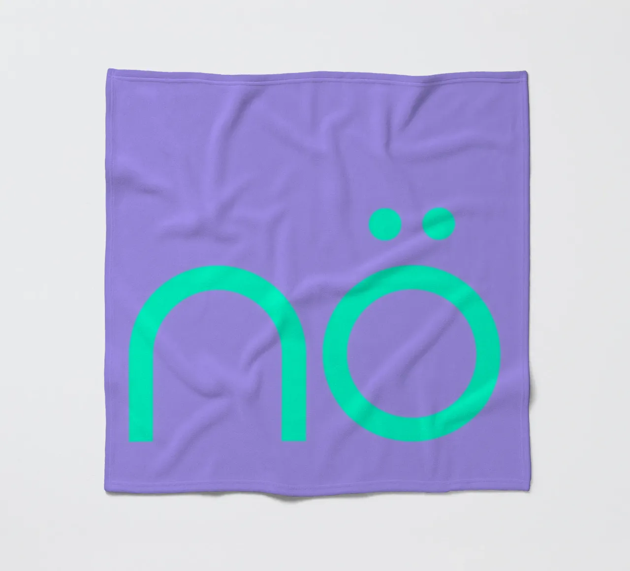 nö | Statement Fleecedecke von FRICKE DESIGN