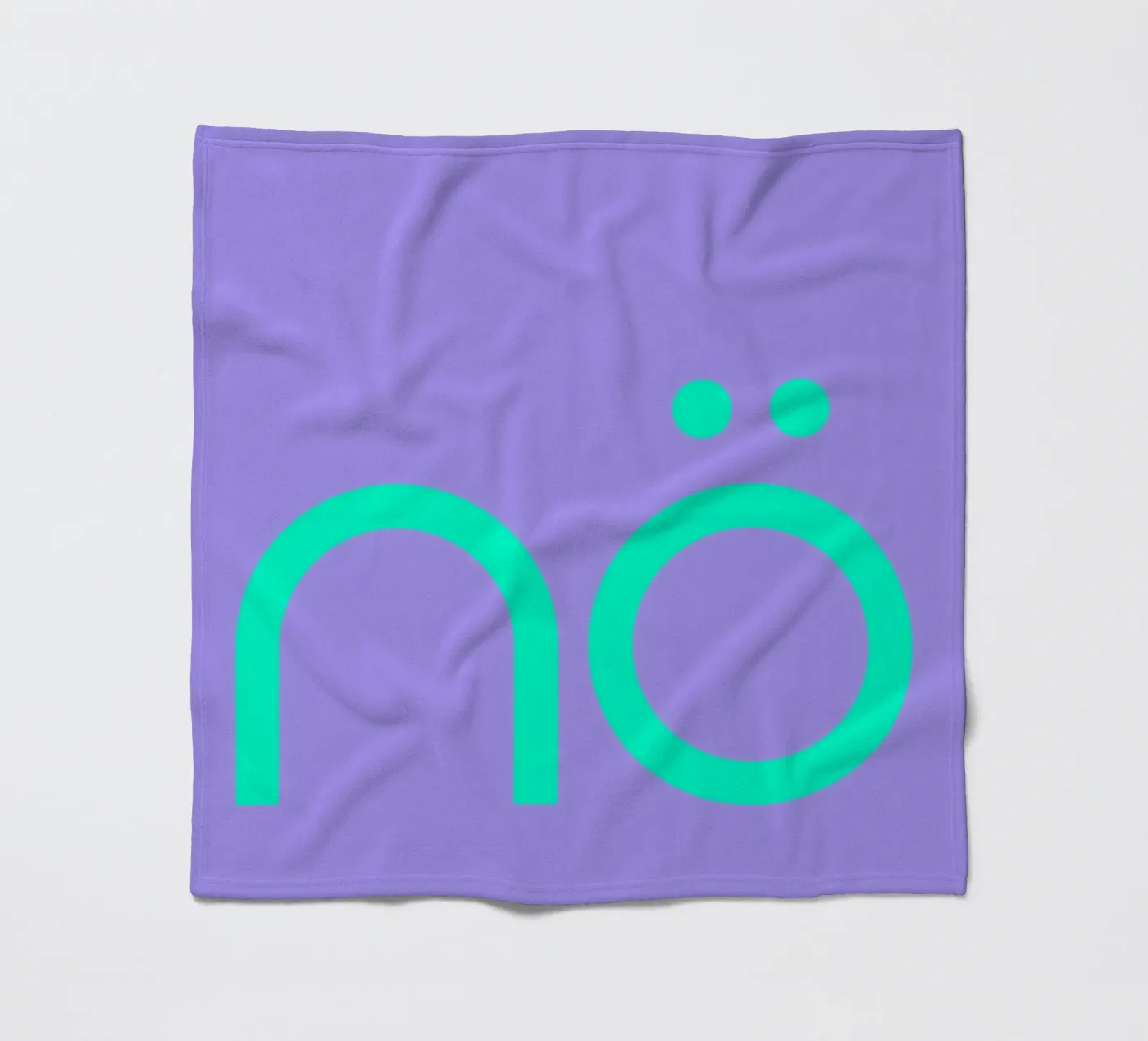 nö | Statement fleecedeken van FRICKE DESIGN