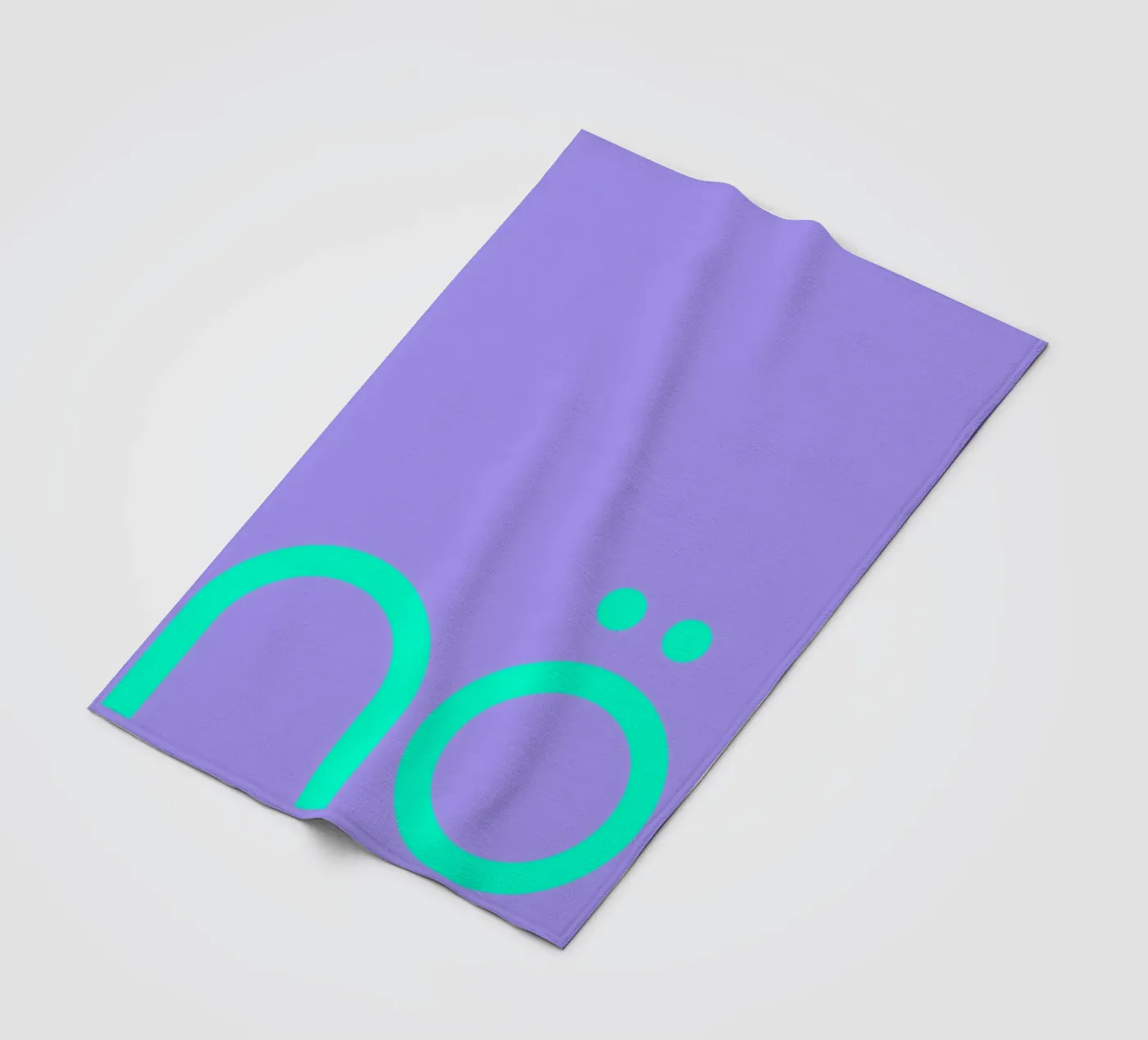 nö | Statement fleecedeken van FRICKE DESIGN