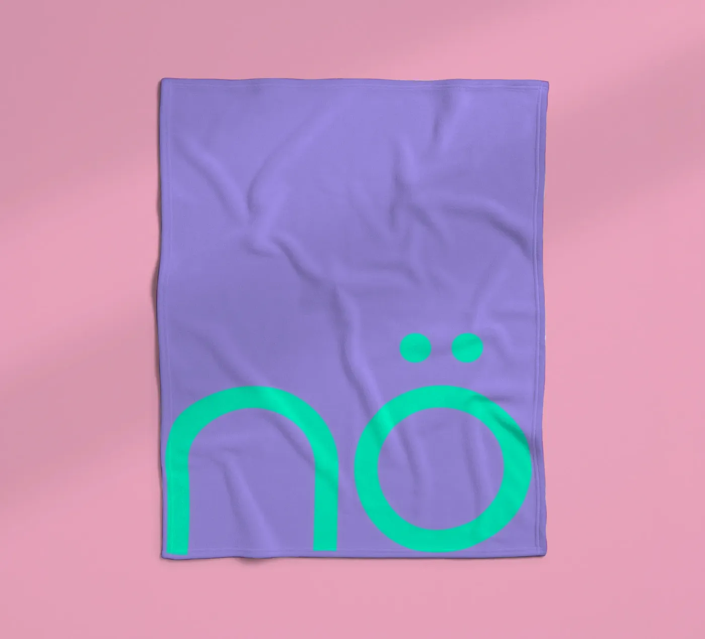 nö | Statement fleecedeken van FRICKE DESIGN