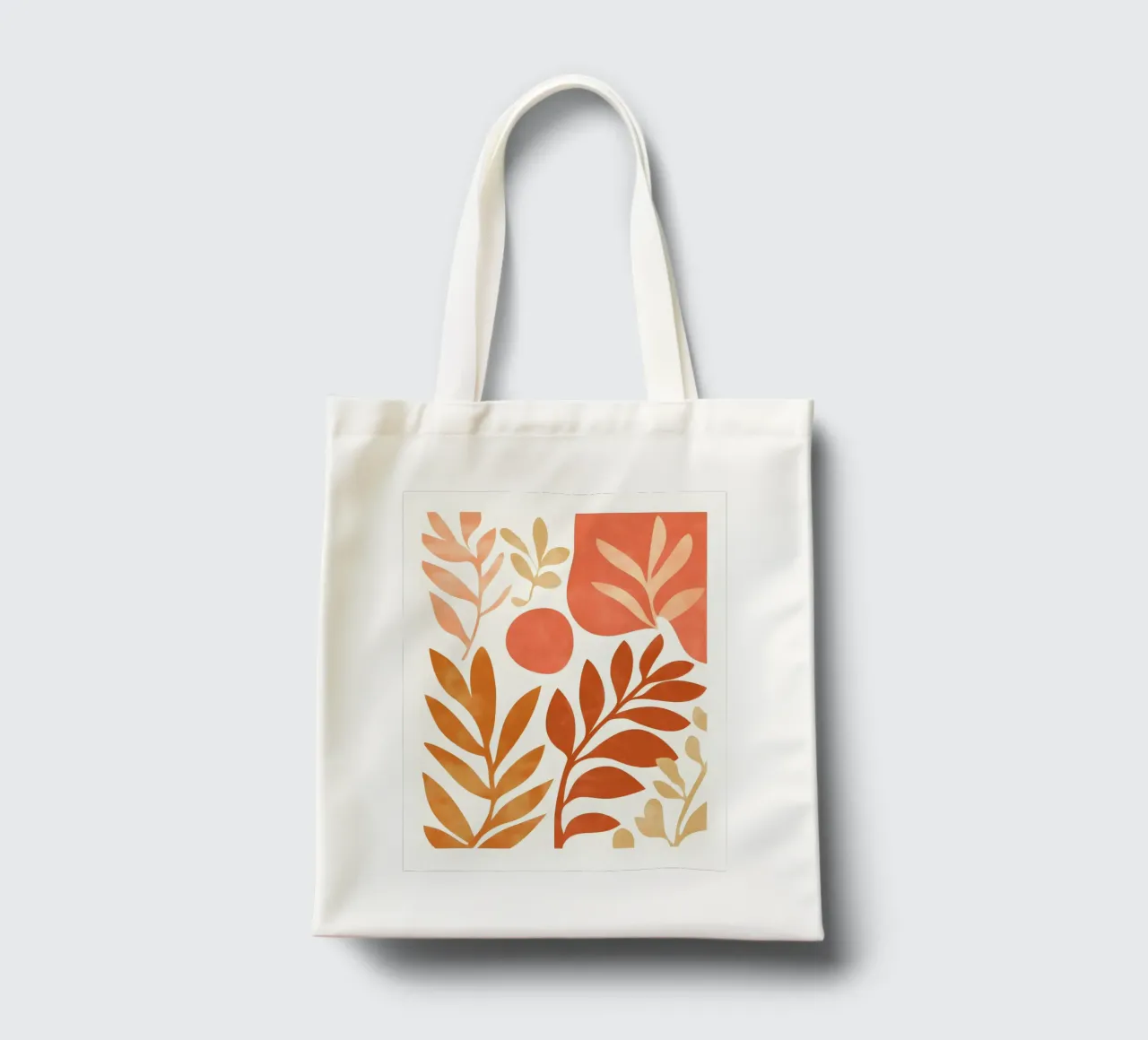 Botanical Abstract borsa in juta da Gypsy Galleria