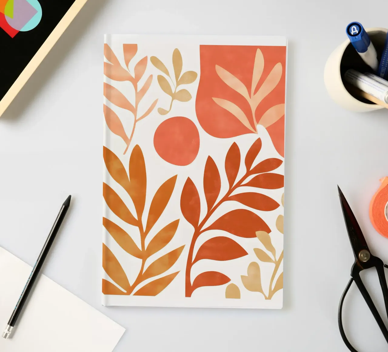 Botanical Abstract notebook by Gypsy Galleria