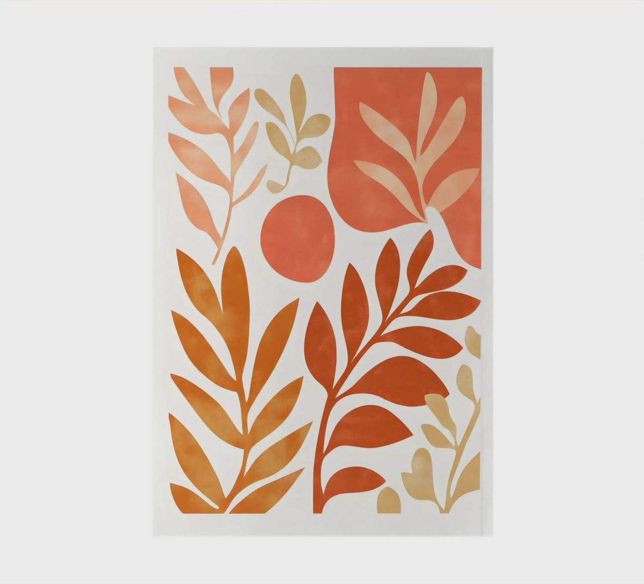 Botanical Abstract Notizbuch von Gypsy Galleria