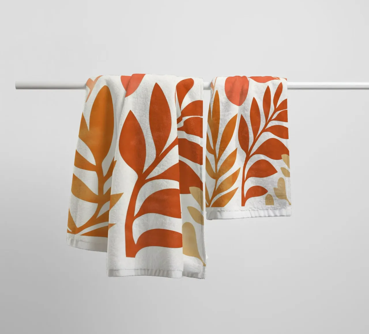 Botanical Abstract asciugamano da bagno da Gypsy Galleria