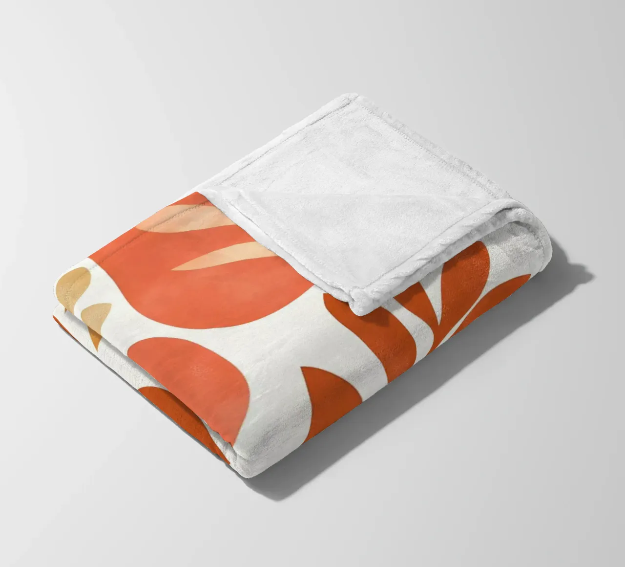Botanical Abstract coperta in pile da Gypsy Galleria