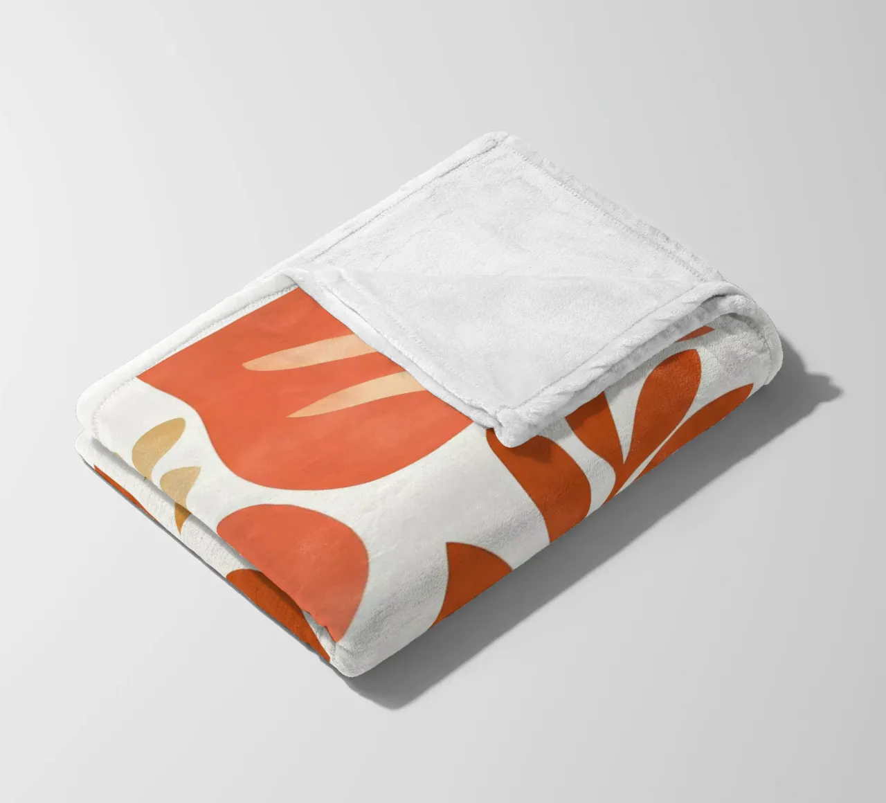 Botanical Abstract coperta in pile da Gypsy Galleria