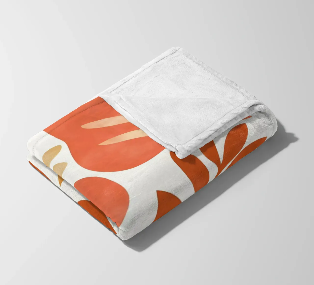 Botanical Abstract coperta in pile da Gypsy Galleria
