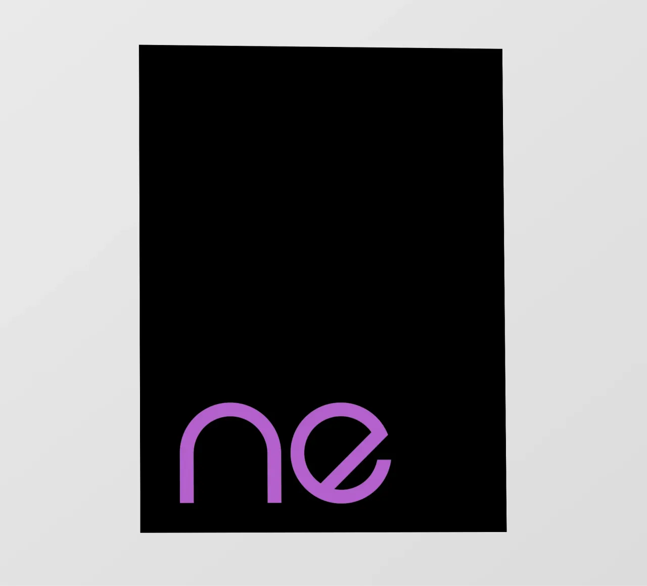 ne | Statement pellicola backlit da FRICKE DESIGN