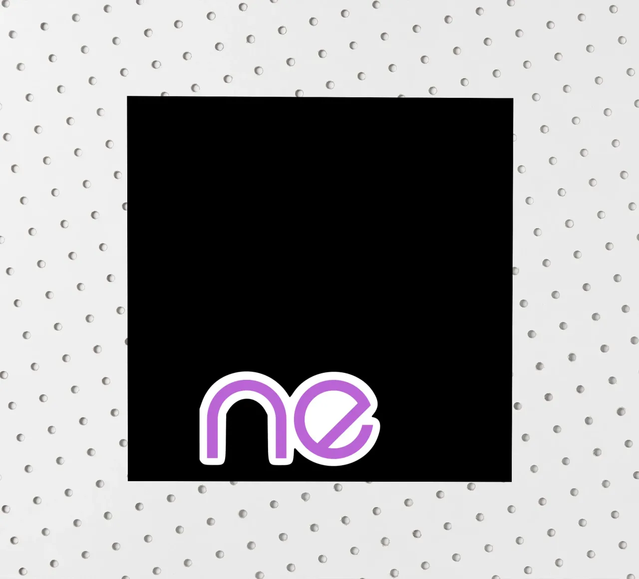 ne | Statement sticker by FRICKE DESIGN
