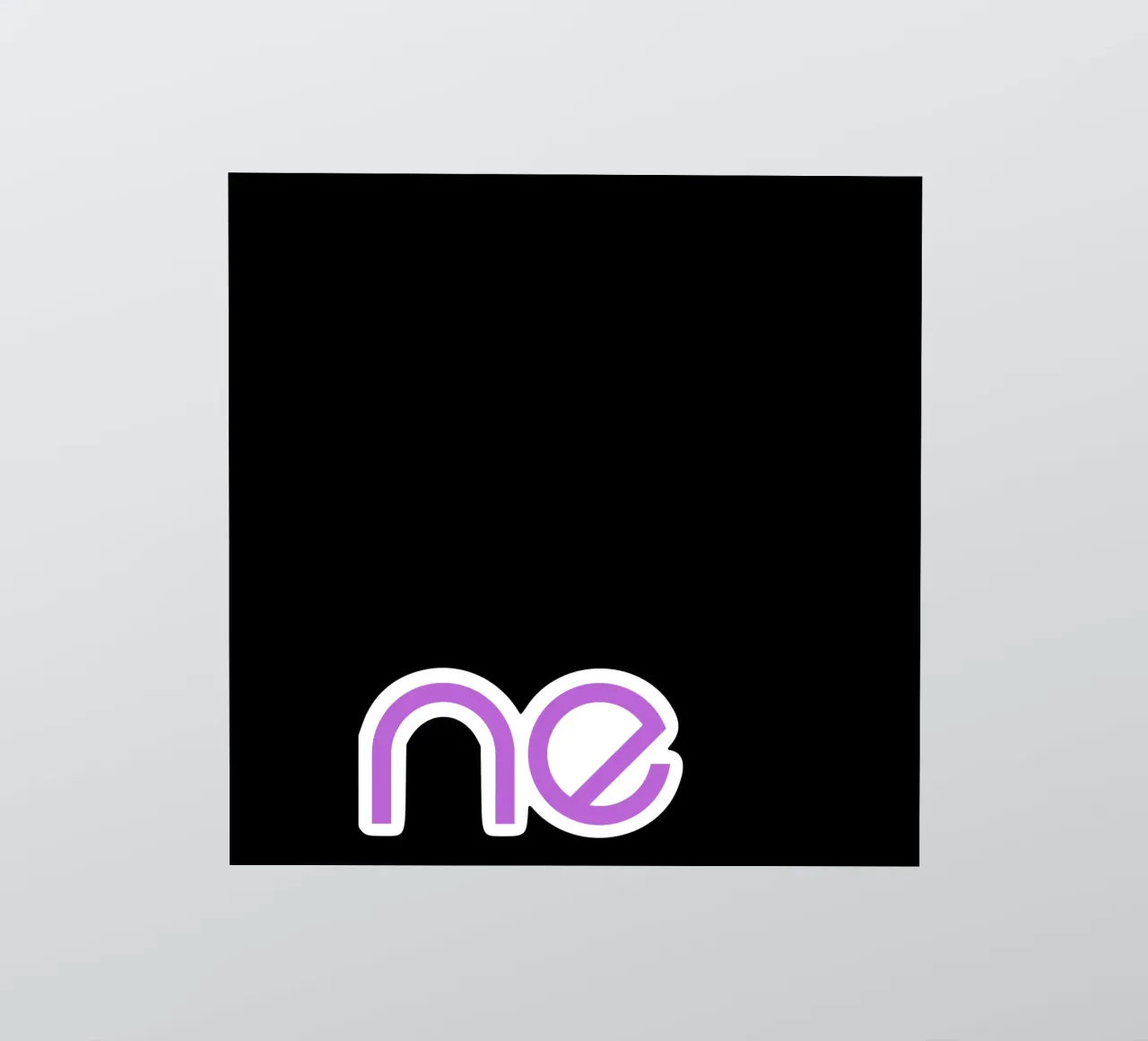 ne | Statement sticker by FRICKE DESIGN