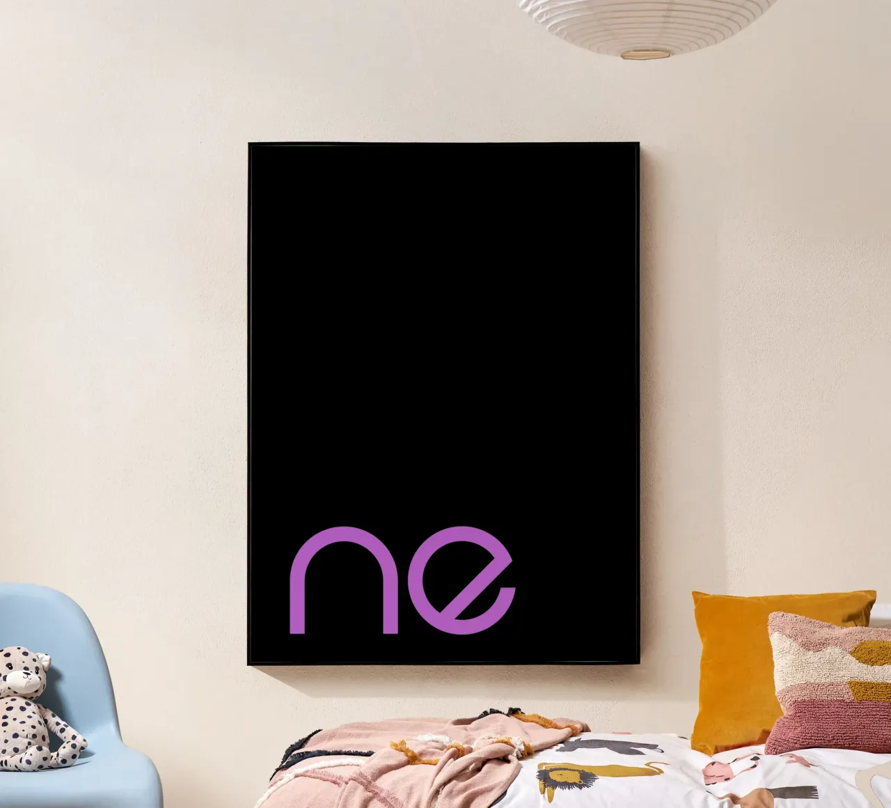 ne | Statement | Typografie plexiglass da FRICKE DESIGN