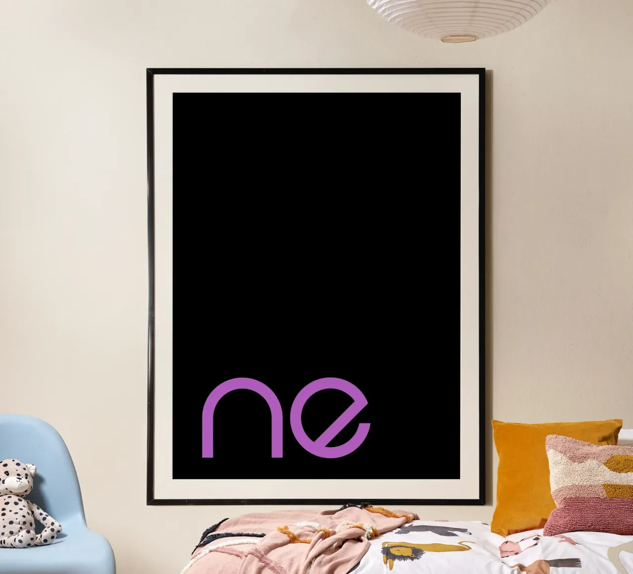 ne | Statement poster van FRICKE DESIGN
