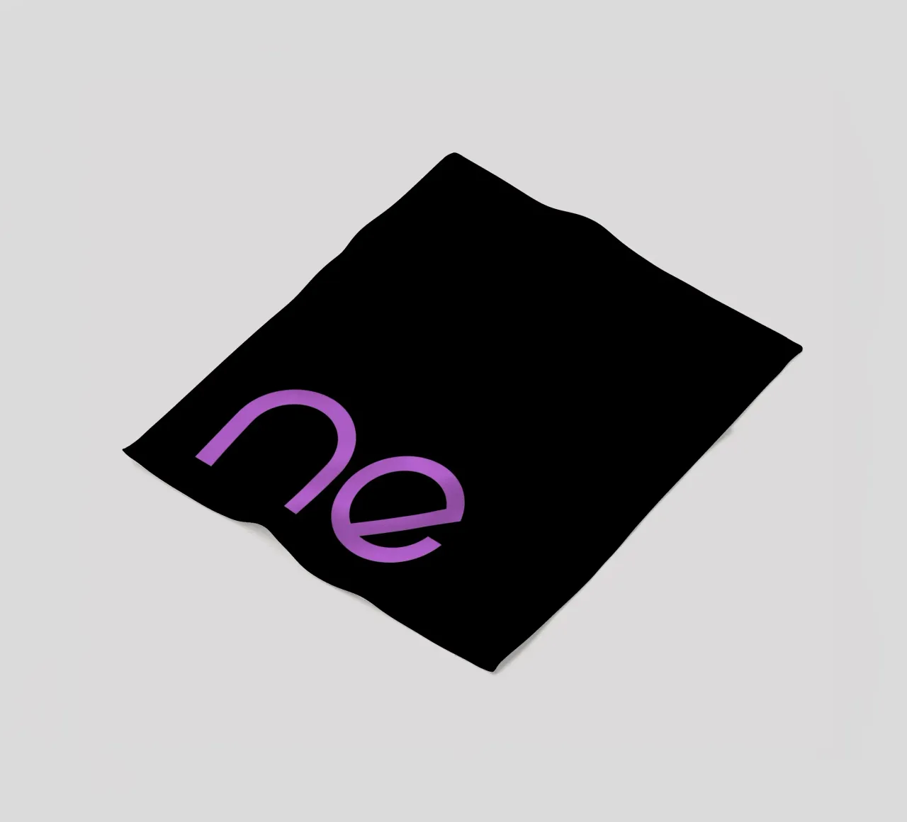 ne | Statement fleece blanket by FRICKE DESIGN