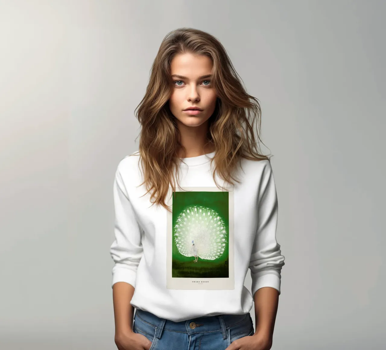 Koson - Peacock felpa da Vintage by JUNIQE