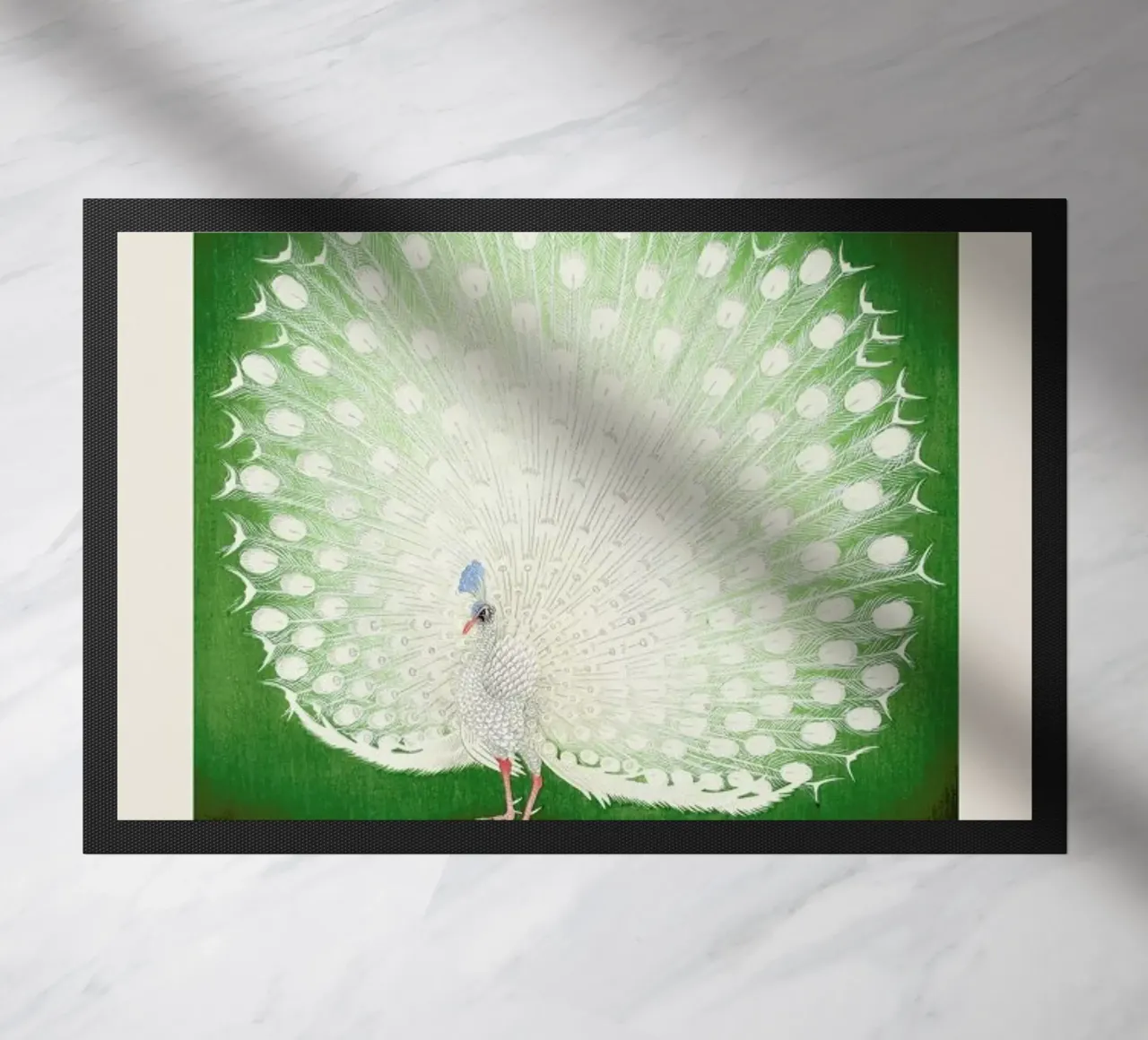 Koson - Peacock zerbino da Vintage by JUNIQE