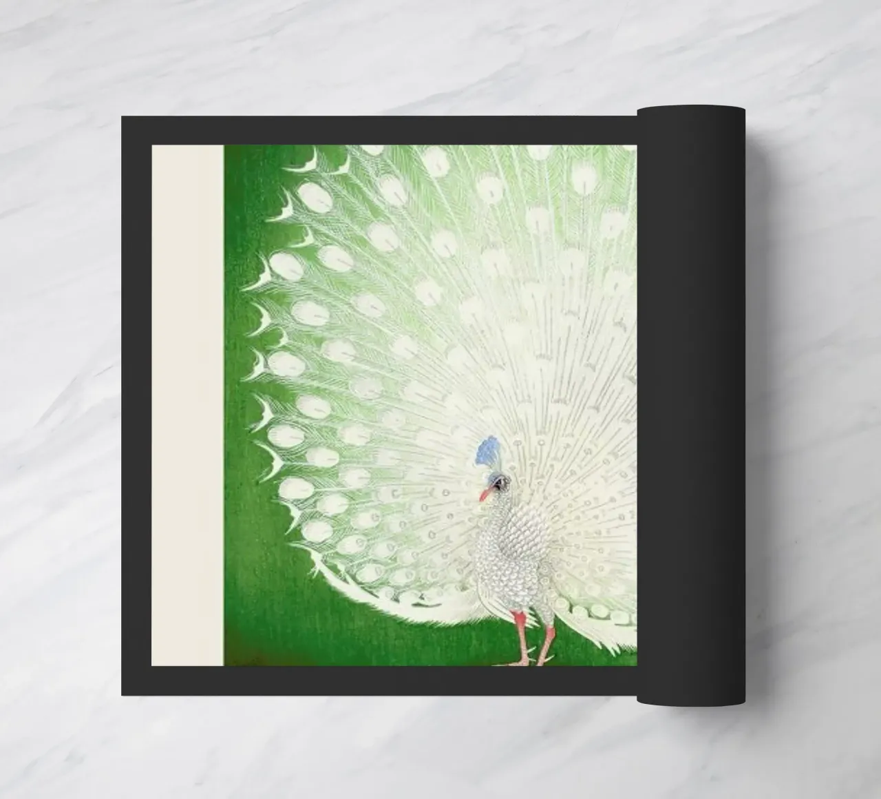 Koson - Peacock zerbino da Vintage by JUNIQE