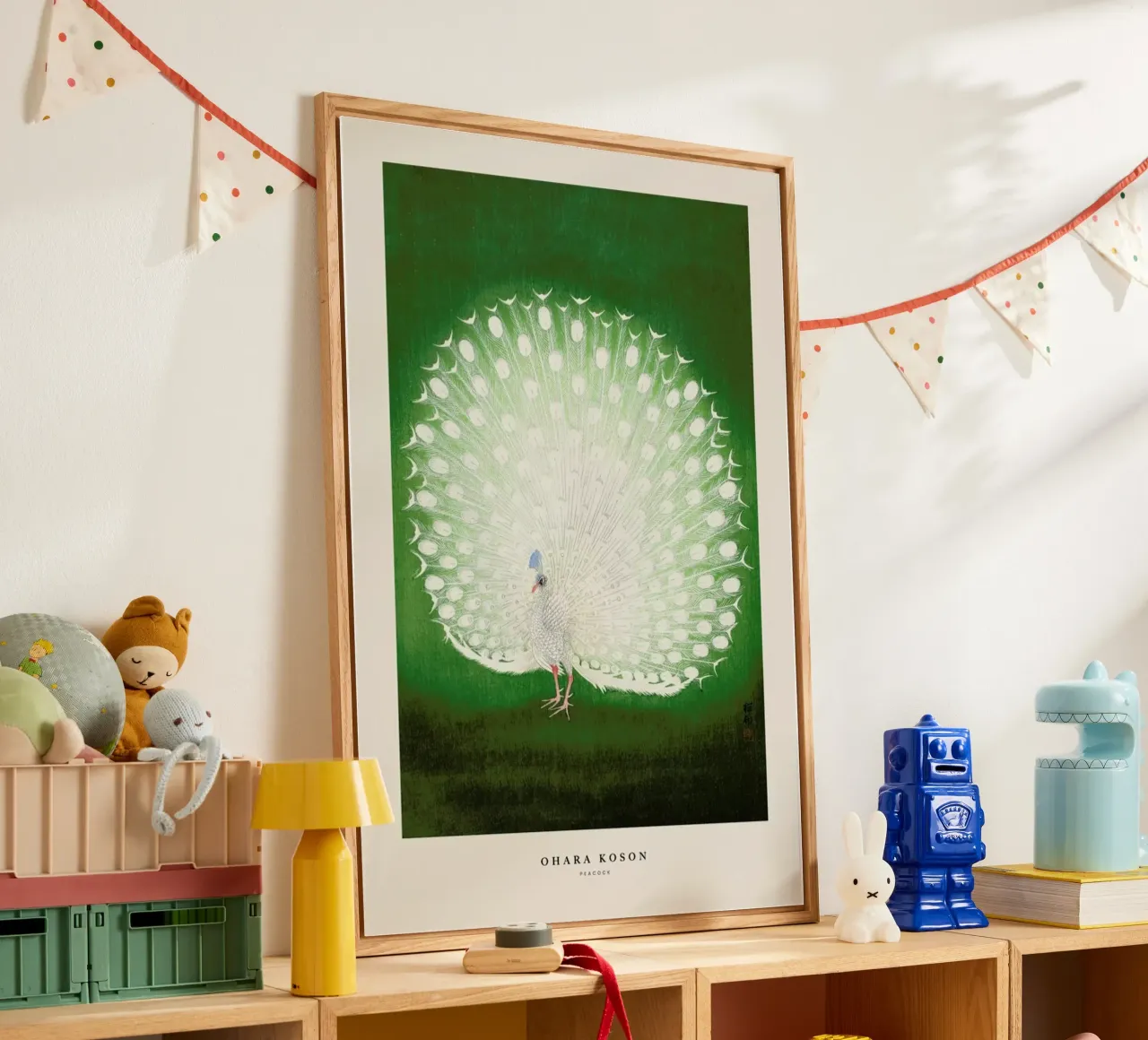 Koson - Peacock plexiglass da Vintage by JUNIQE