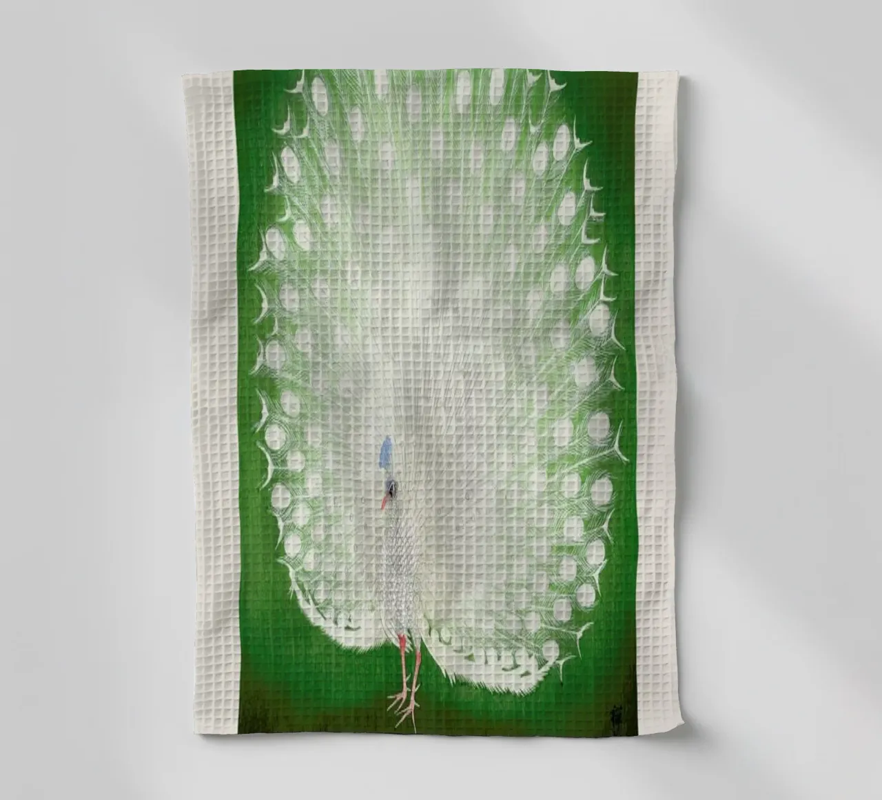 Koson - Peacock canovaccio da cucina da Vintage by JUNIQE