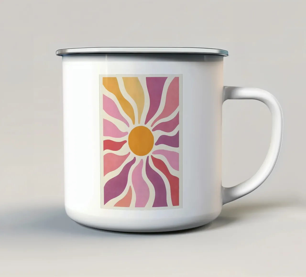 My Sunshine tazza in smalto da Gypsy Galleria