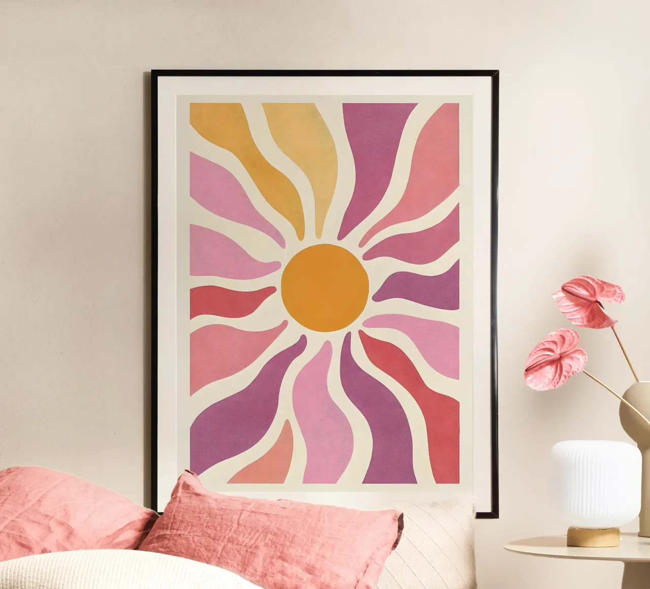 My Sunshine poster con telaio in plastica da Gypsy Galleria