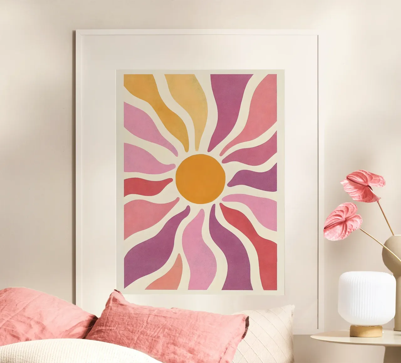 My Sunshine poster con telaio in plastica da Gypsy Galleria