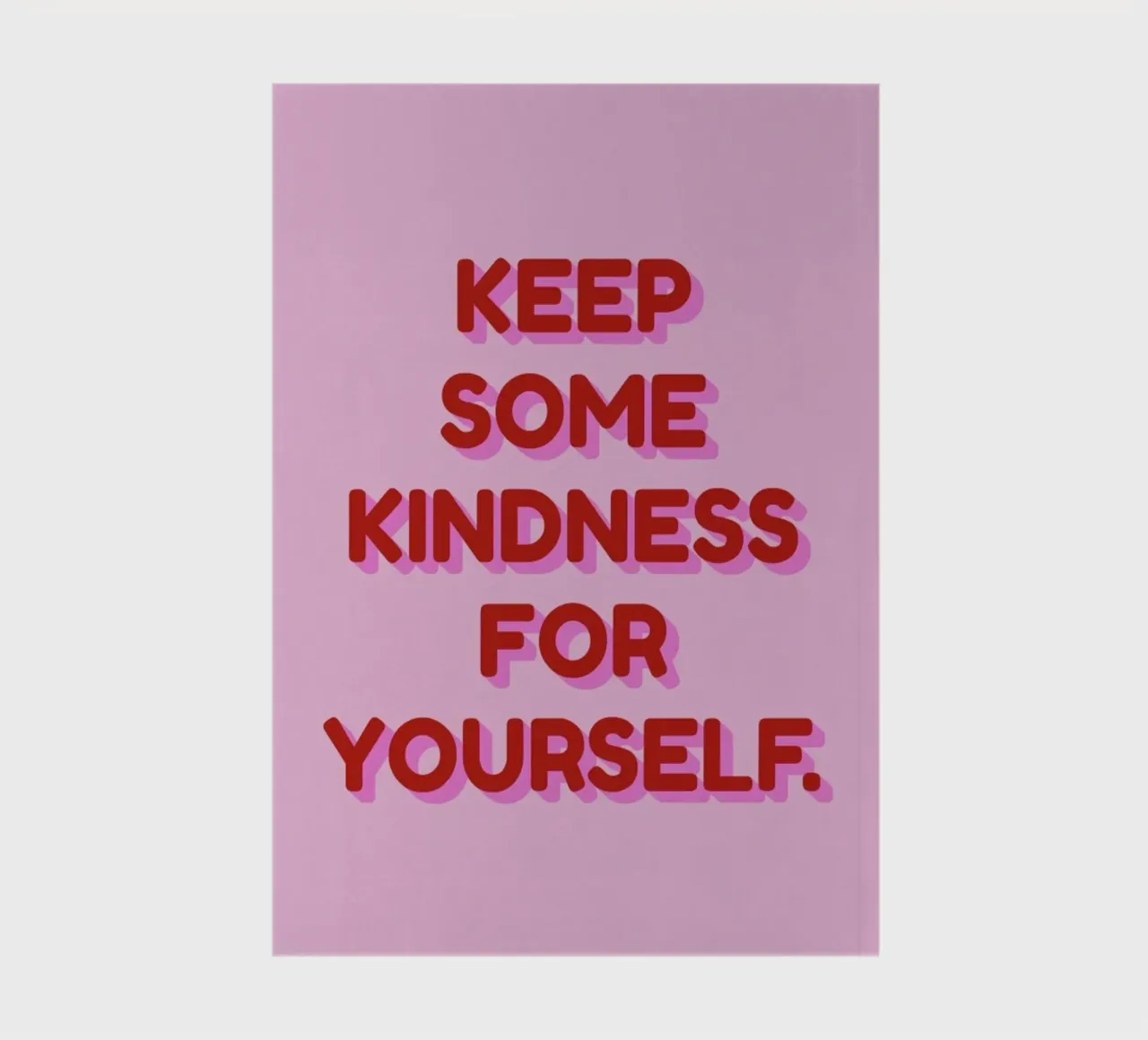 Kindness For Yourself notebook by Studio One