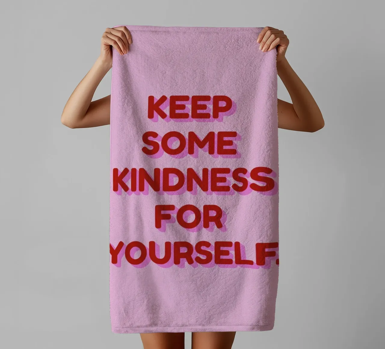 Kindness For Yourself asciugamano da bagno da Studio One