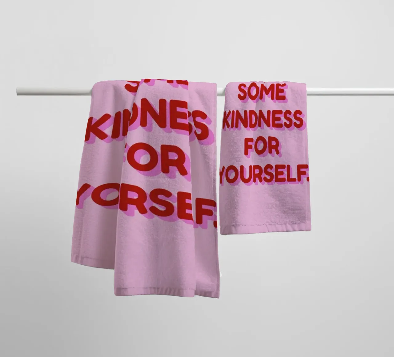 Kindness For Yourself asciugamano da bagno da Studio One