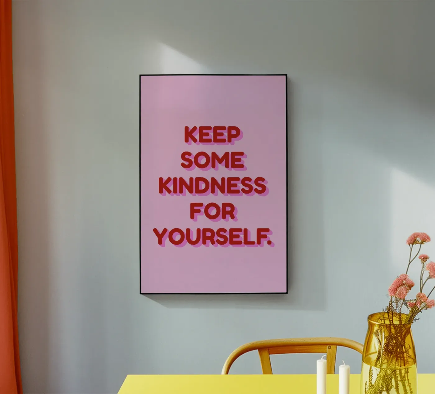 Kindness For Yourself acryl van Studio One