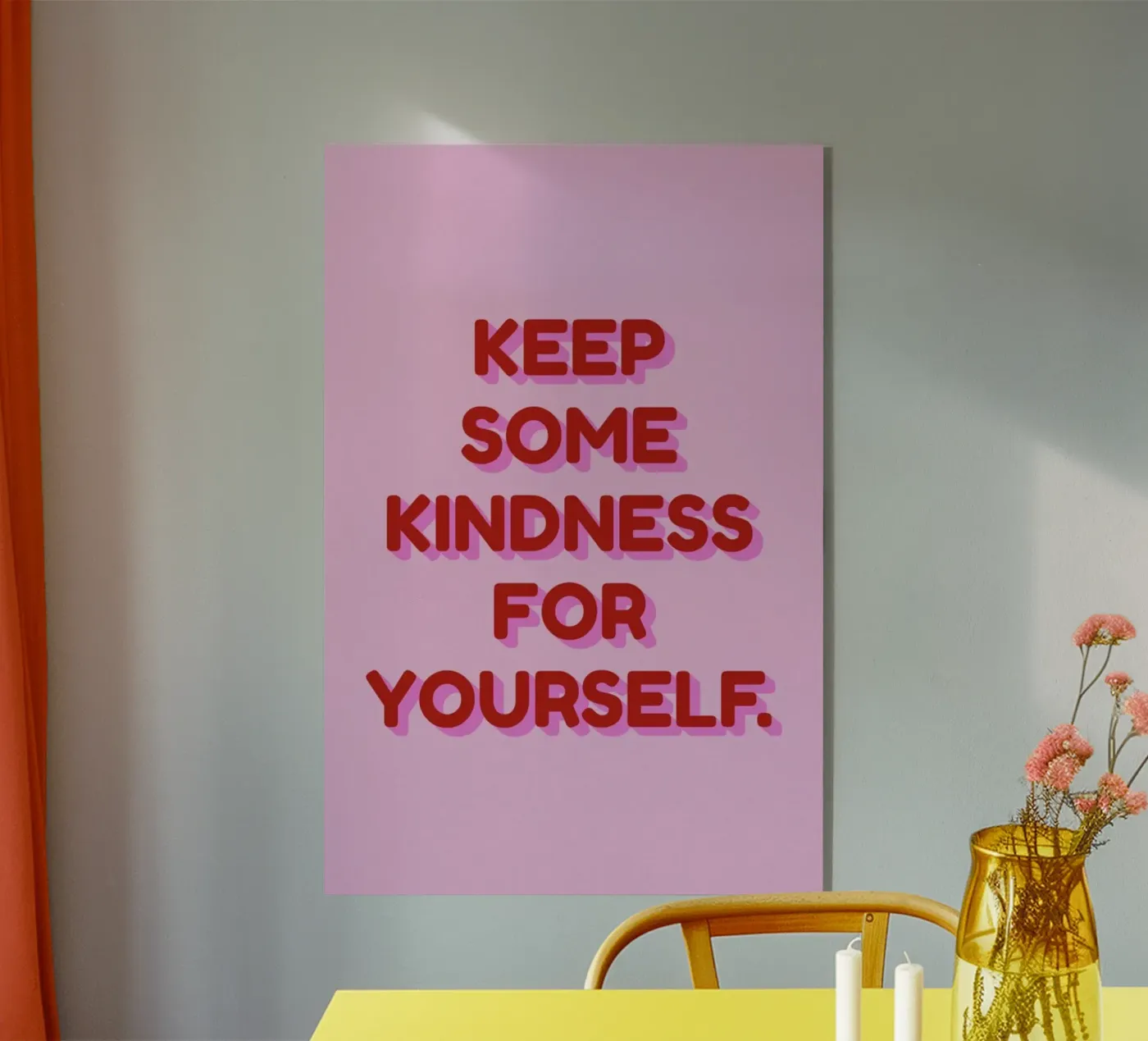 Kindness For Yourself acryl van Studio One