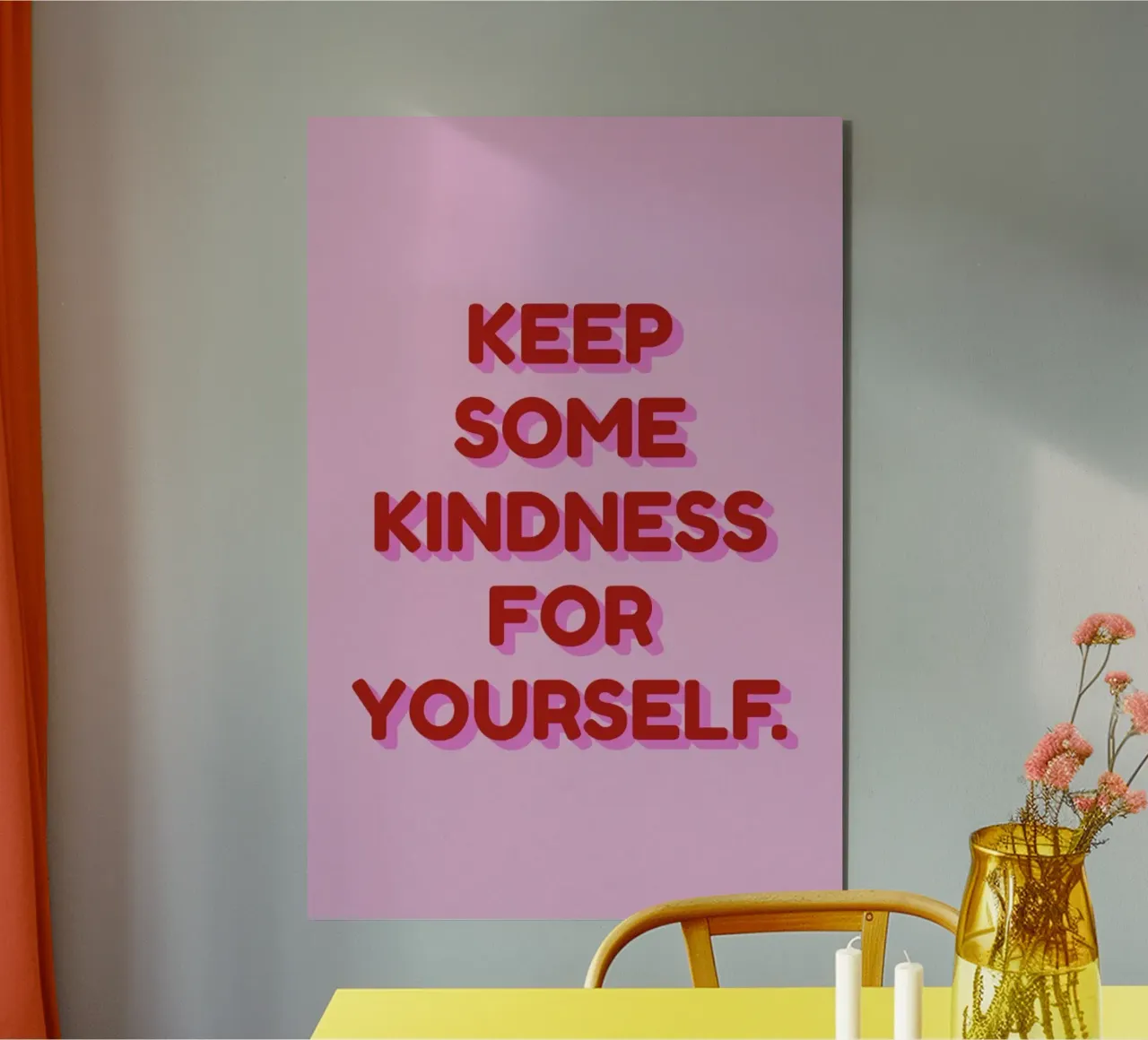 Kindness For Yourself alluminio dibond da Studio One