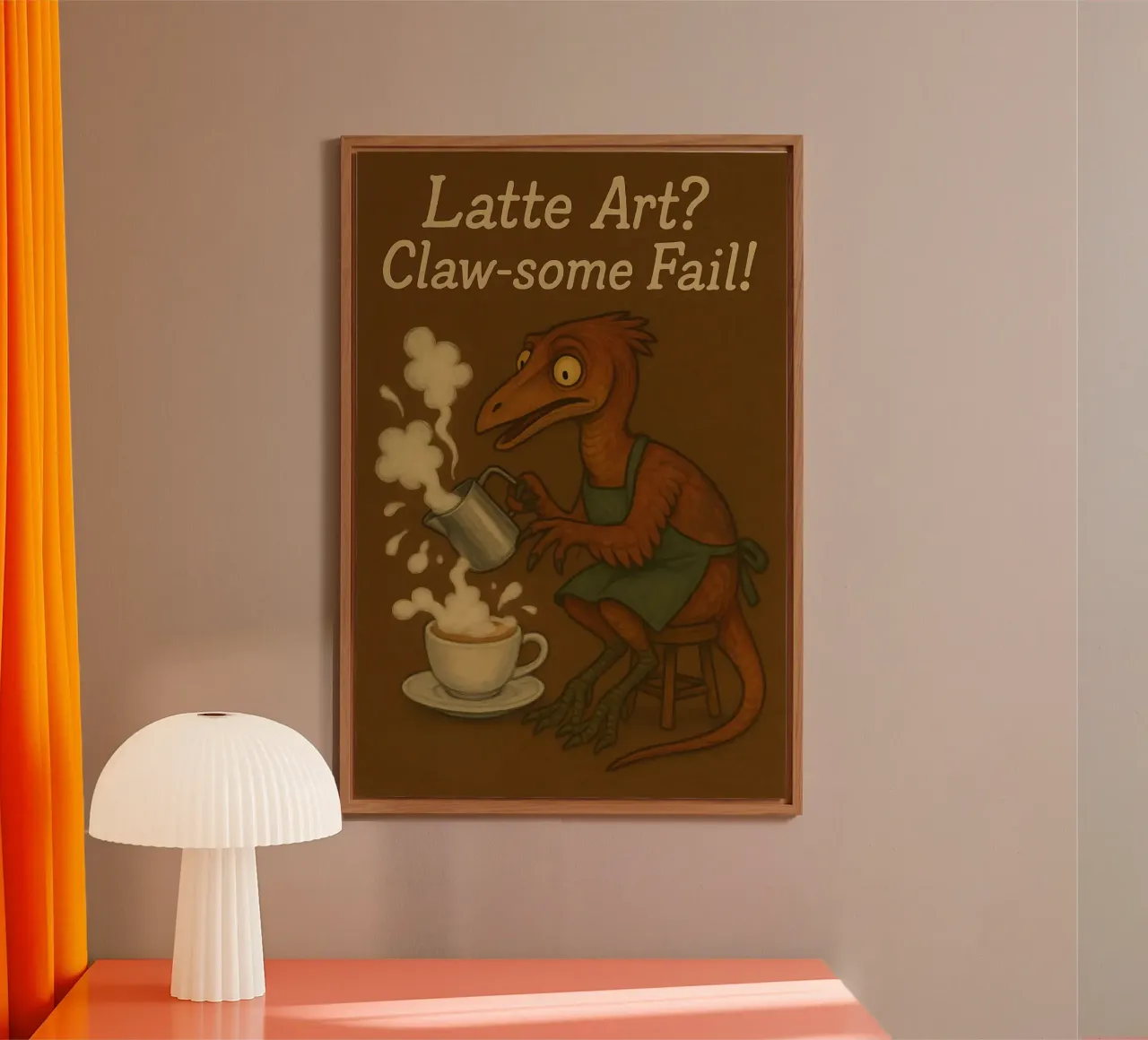 Funny Chirostenotes meme forex plate by Funny Humor Art