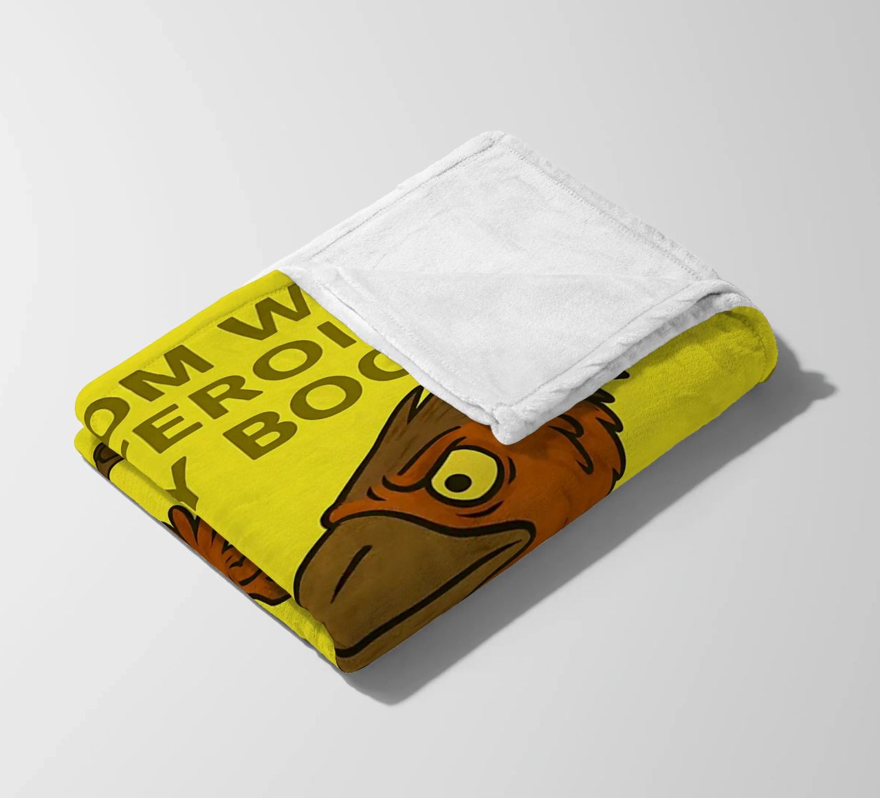 Funny Gigantoraptor Meme coperta in pile da Funny Humor Art