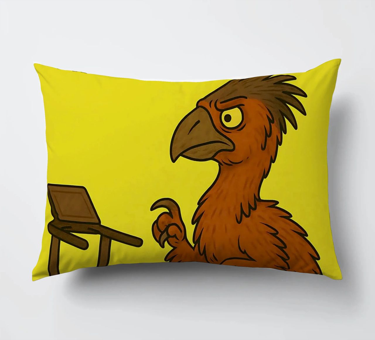 Funny Gigantoraptor Meme cuscino da Funny Humor Art