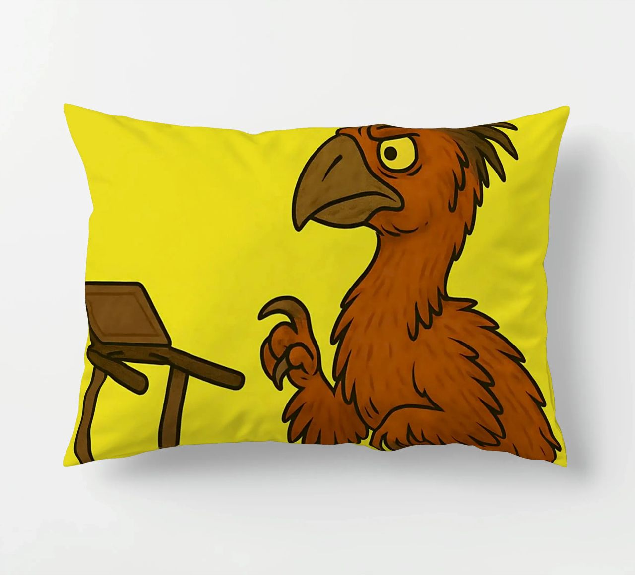 Funny Gigantoraptor Meme cuscino da Funny Humor Art