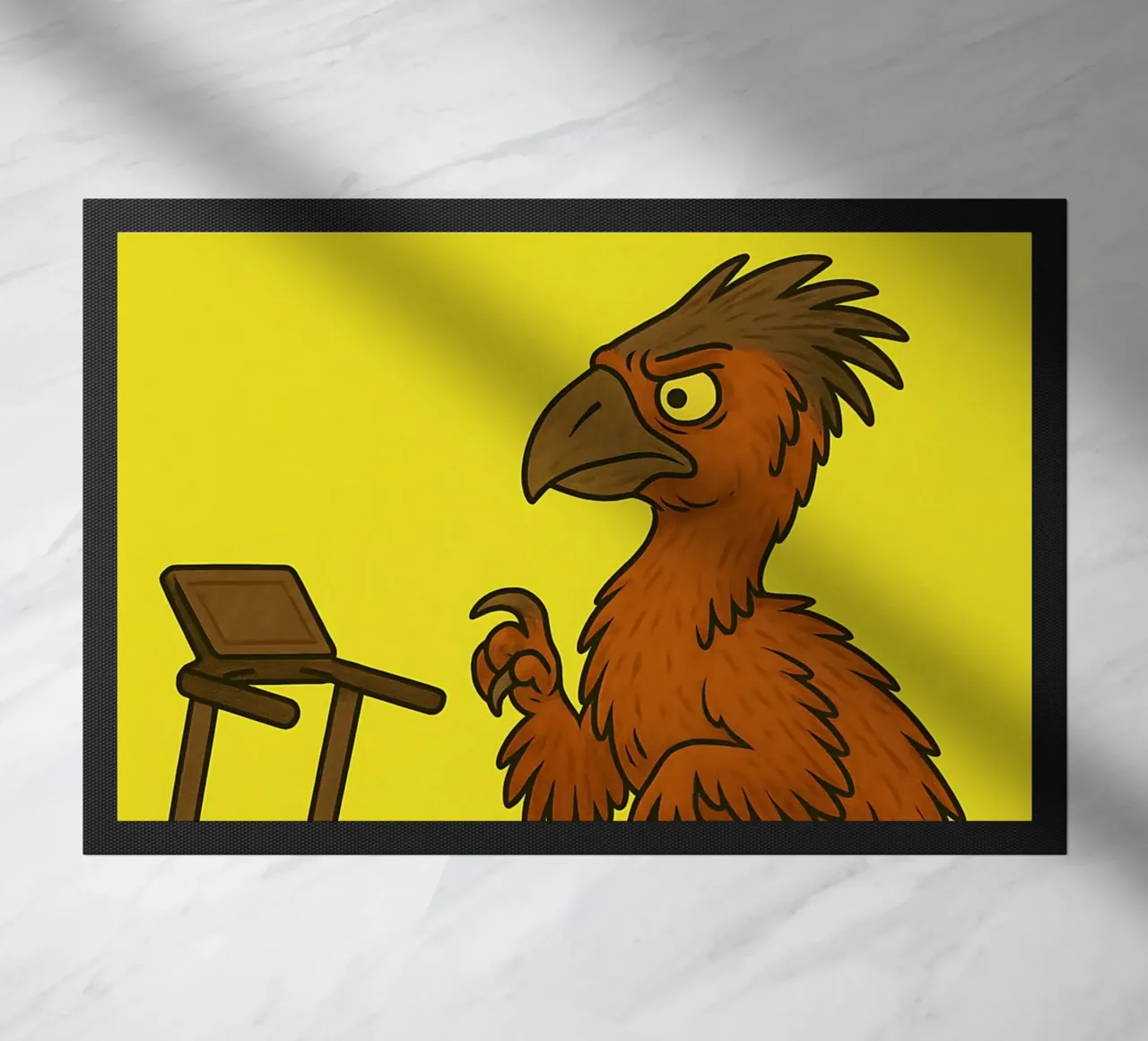 Funny Gigantoraptor Meme zerbino da Funny Humor Art