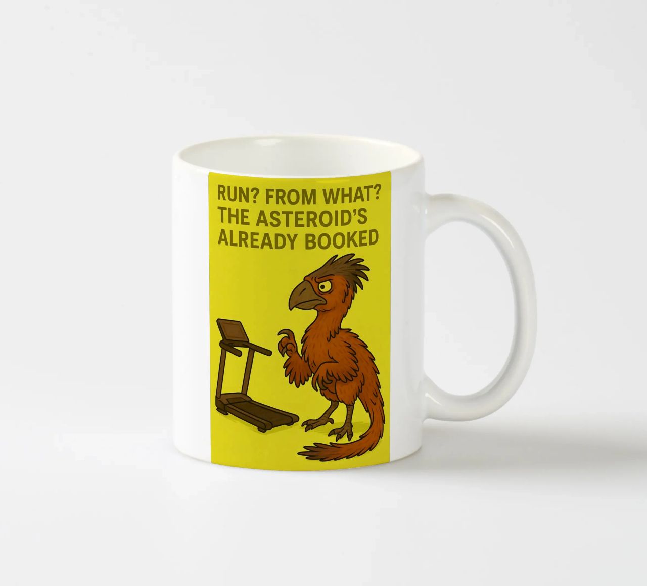 Funny Gigantoraptor Meme tazza in ceramica da Funny Humor Art