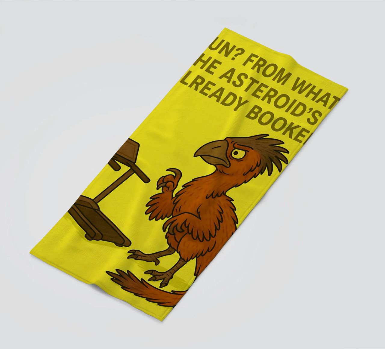 Funny Gigantoraptor Meme telo mare da Funny Humor Art