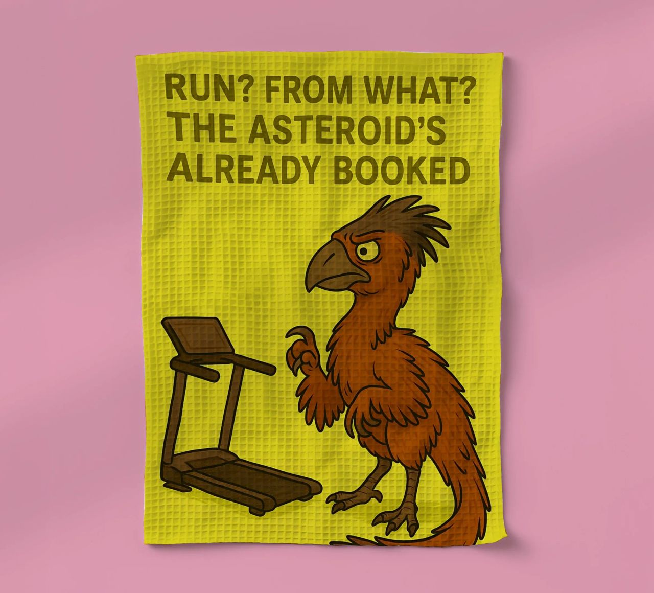 Funny Gigantoraptor Meme canovaccio da cucina da Funny Humor Art