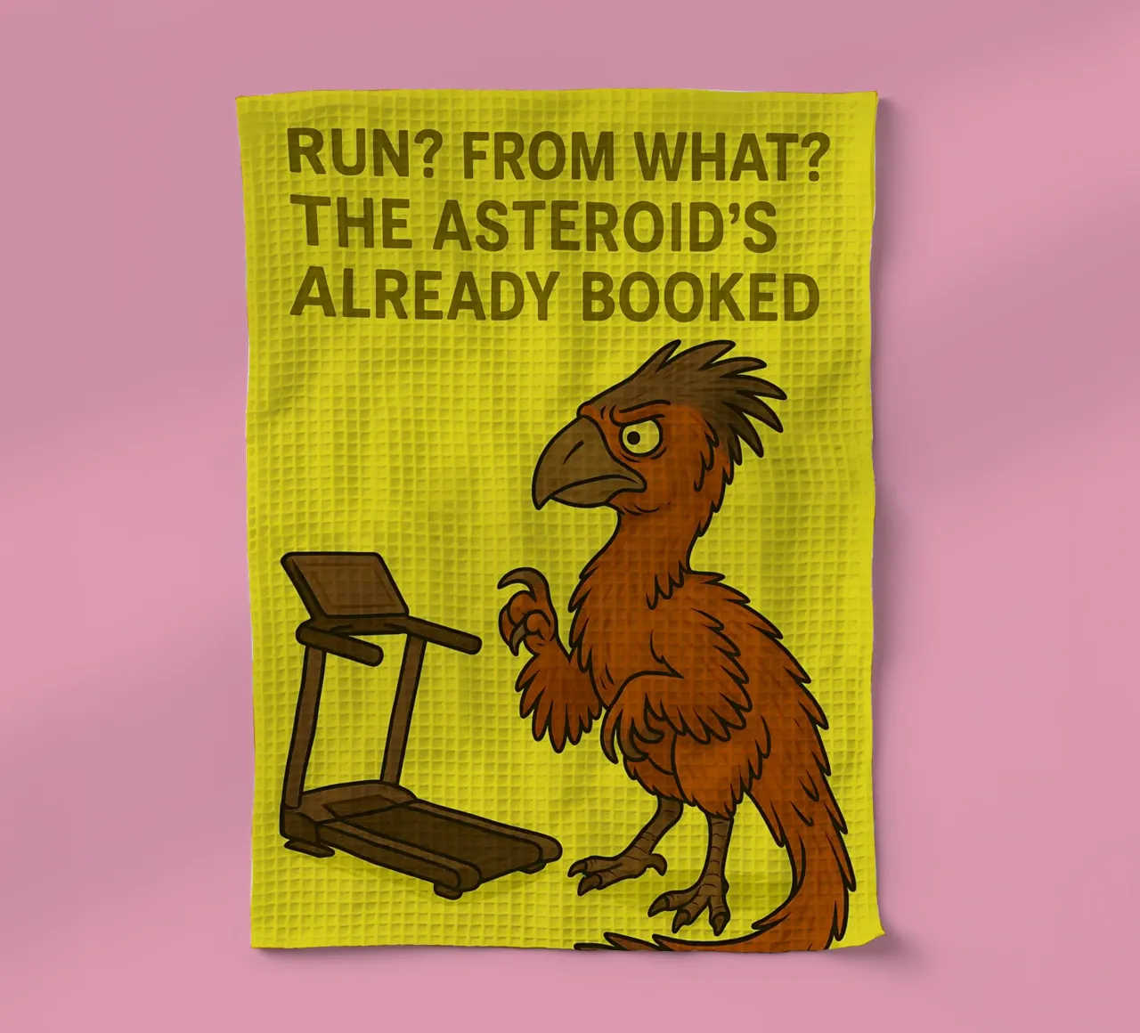 Funny Gigantoraptor Meme canovaccio da cucina da Funny Humor Art