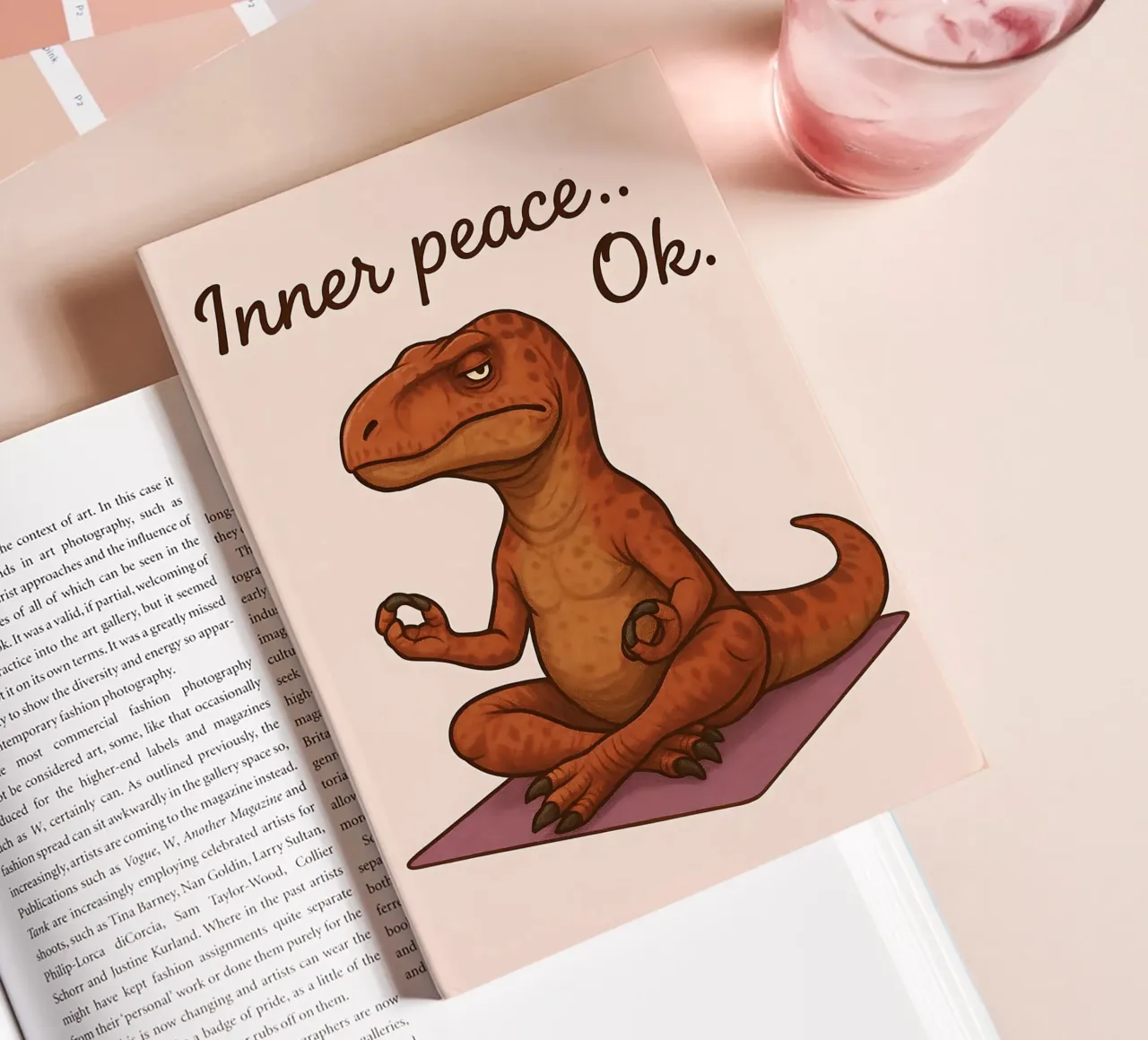 Funny Mapusaurus Meme notebook by Funny Humor Art
