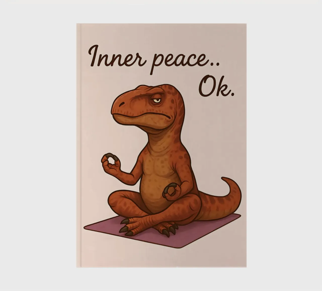 Funny Mapusaurus Meme notebook by Funny Humor Art