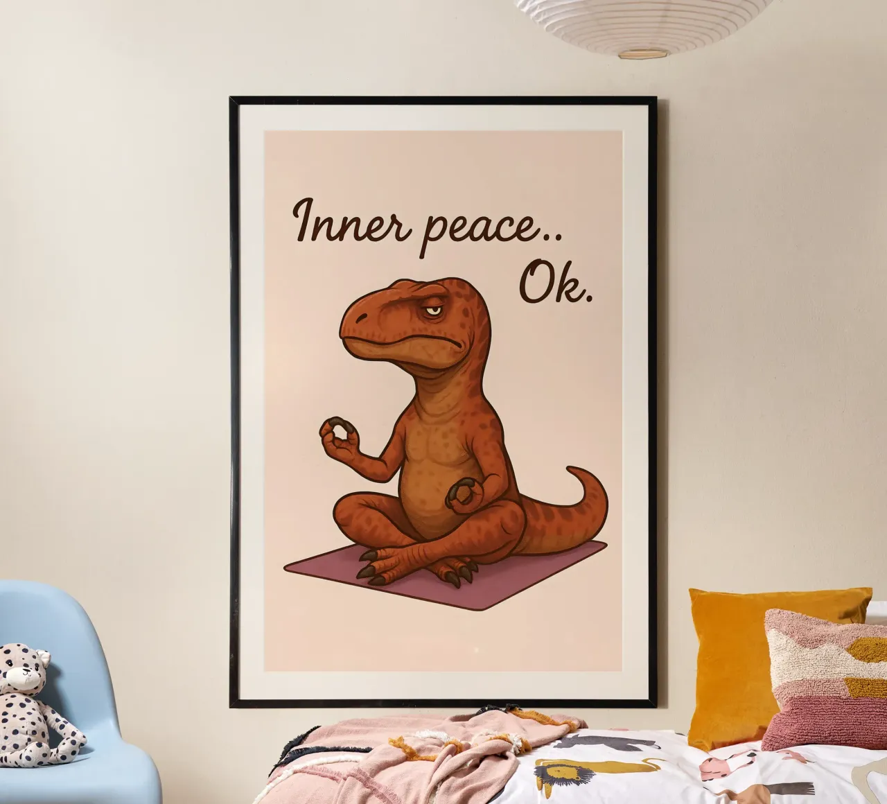 Meme divertente Mapusaurus poster da Funny Humor Art