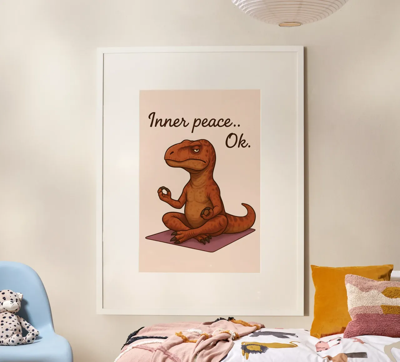 Meme divertente Mapusaurus poster da Funny Humor Art