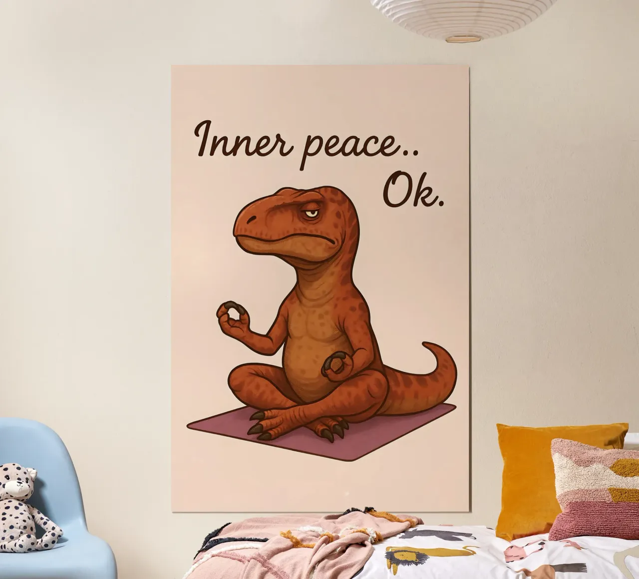 Meme divertente Mapusaurus poster da Funny Humor Art