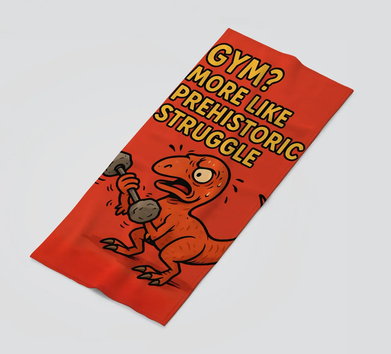 Meme divertente Eoraptor telo mare da Funny Humor Art